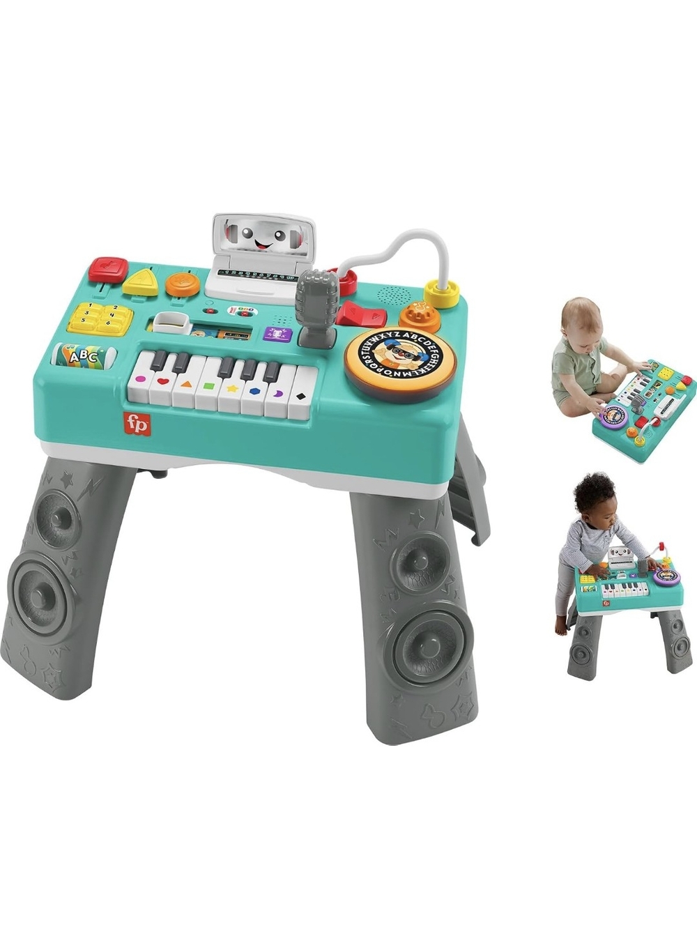 Fisher-Price Laugh & Learn Mix & Learn Dj Table Activity Center